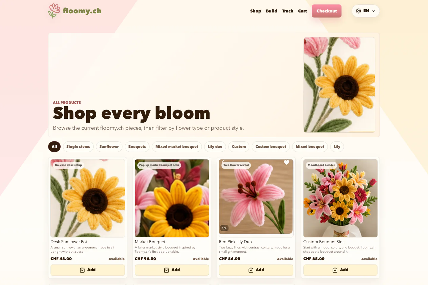 Supporting screenshot 2 for floomy.ch